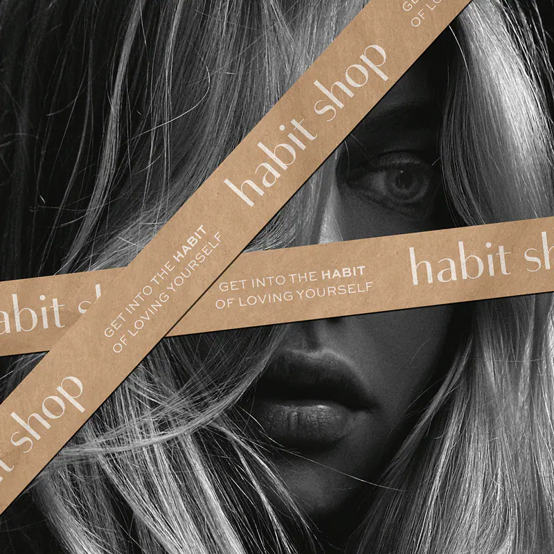 Habit Shop — Habit Salon Shop · Logo Design